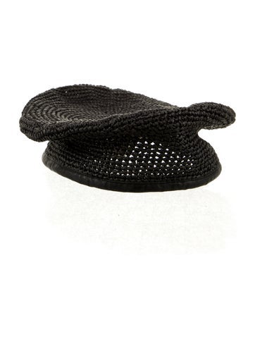 Takeshi Kosaka BY Y'S Pink Label Hats raffia hat