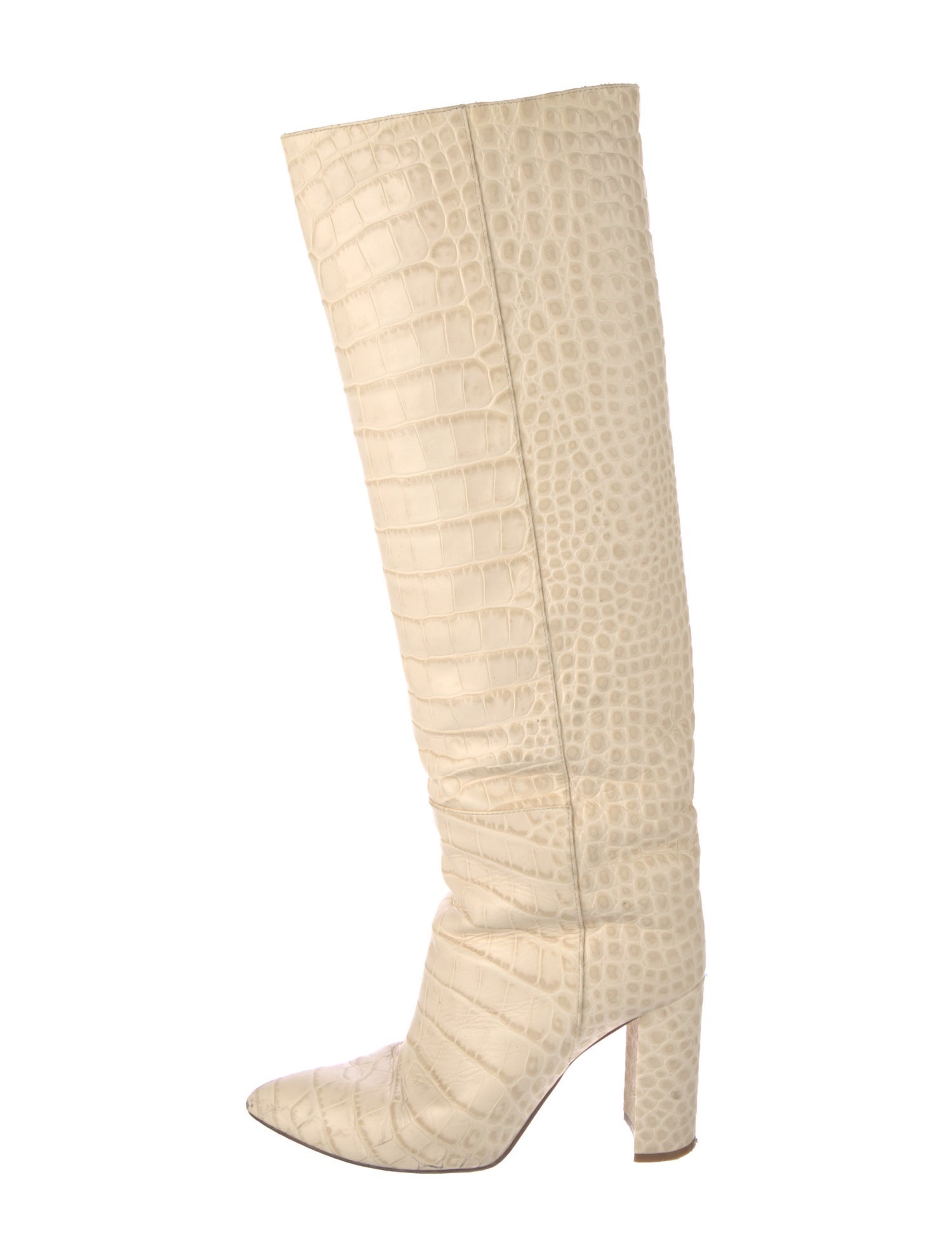 Toral Leather Animal Print Boots