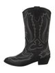 Toral Leather Patterned Western Boots