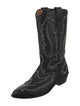 Toral Leather Patterned Western Boots