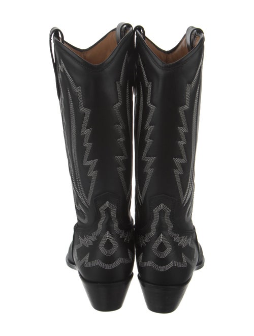 Toral Leather Patterned Western Boots