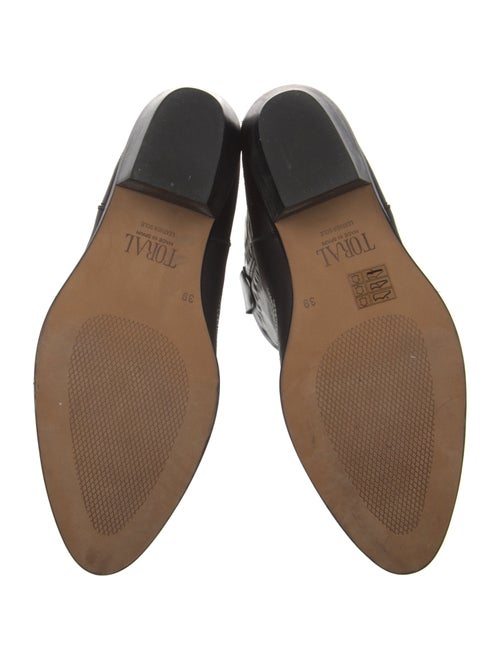 Toral Leather Patterned Western Boots