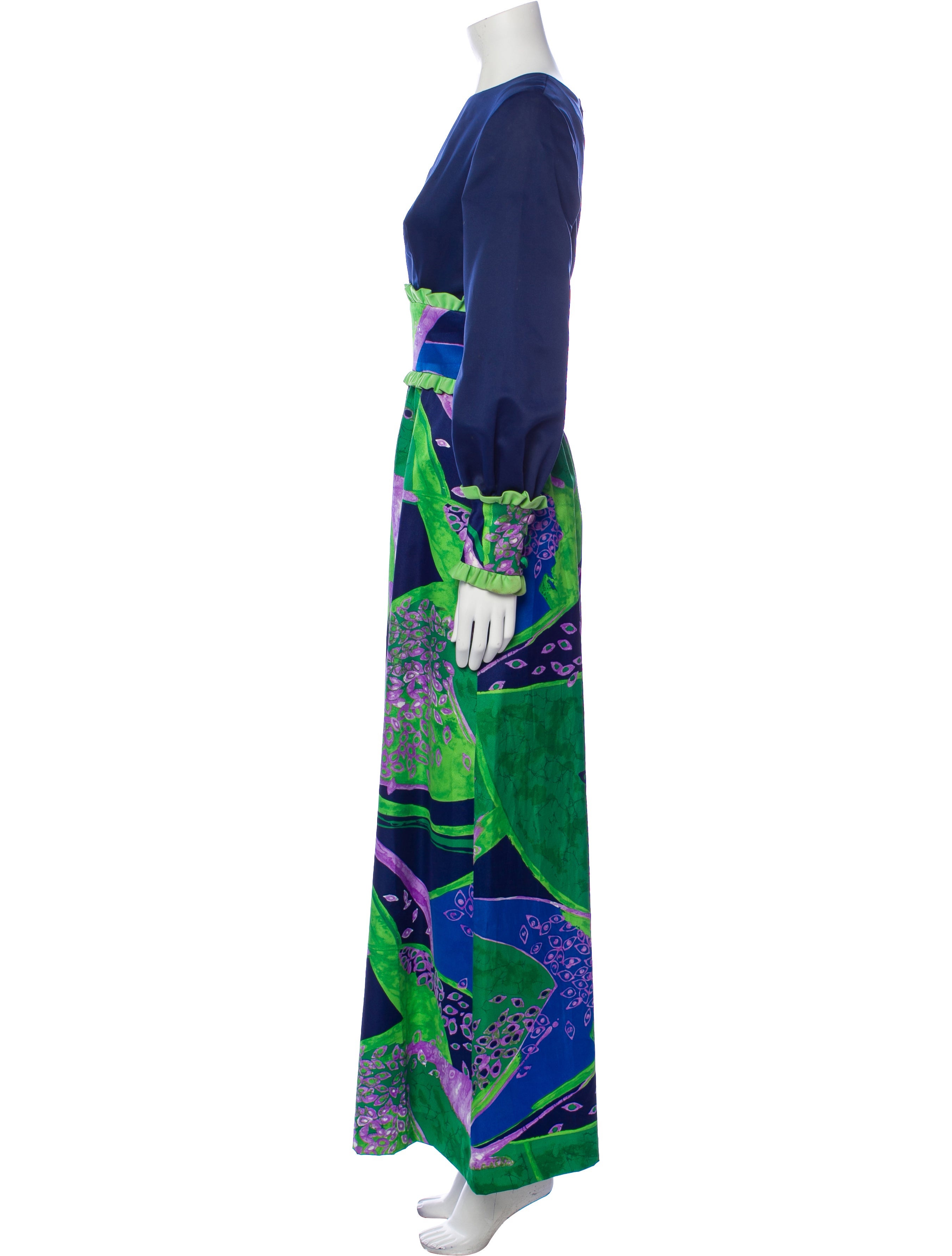 Tori Richard Vintage Long Dress