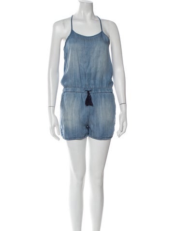 Tractr Jumpsuits and Rompers Scoop Neck Romper XL