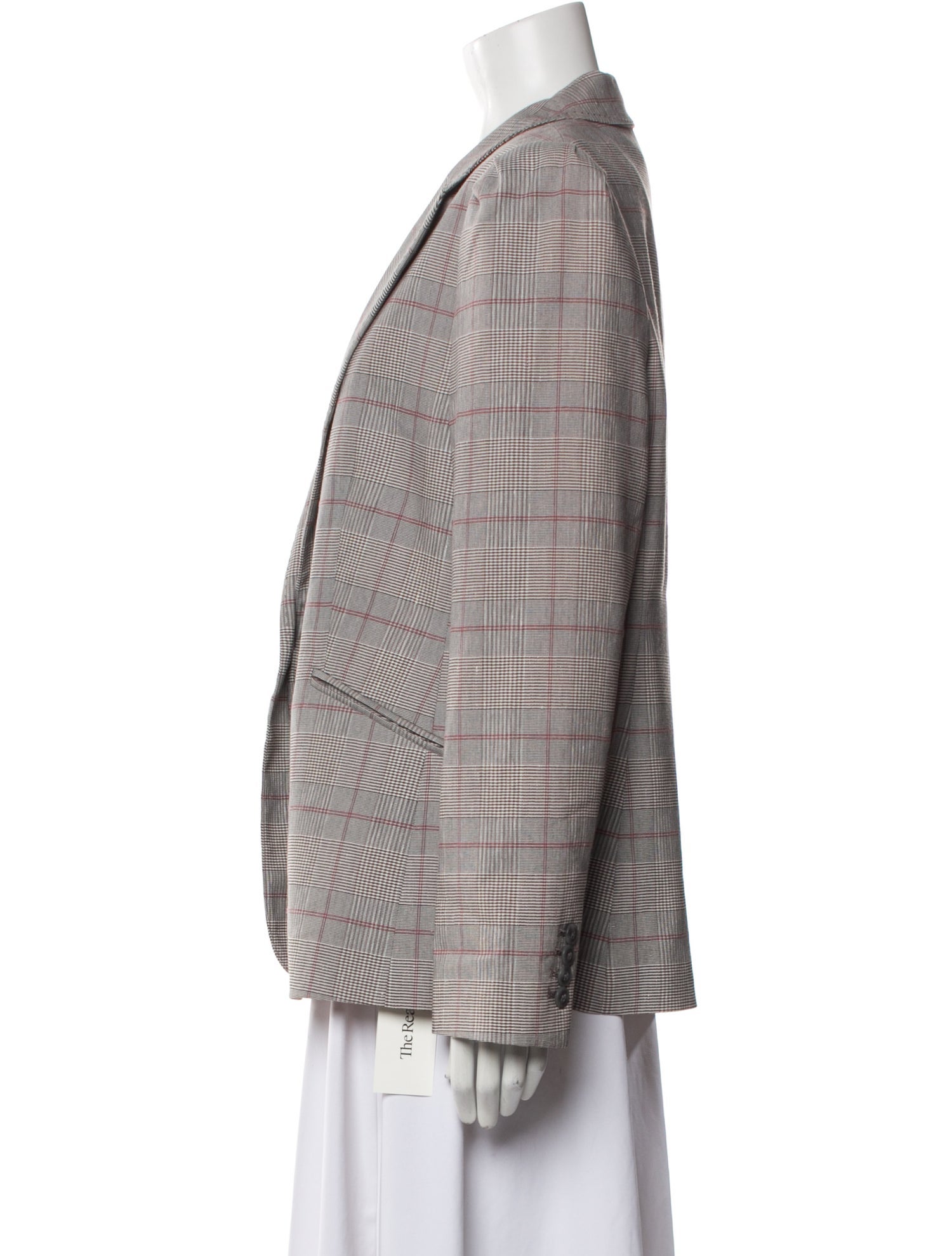 Tailored by Rebecca Taylor Plaid Print Blazer w/ Tags