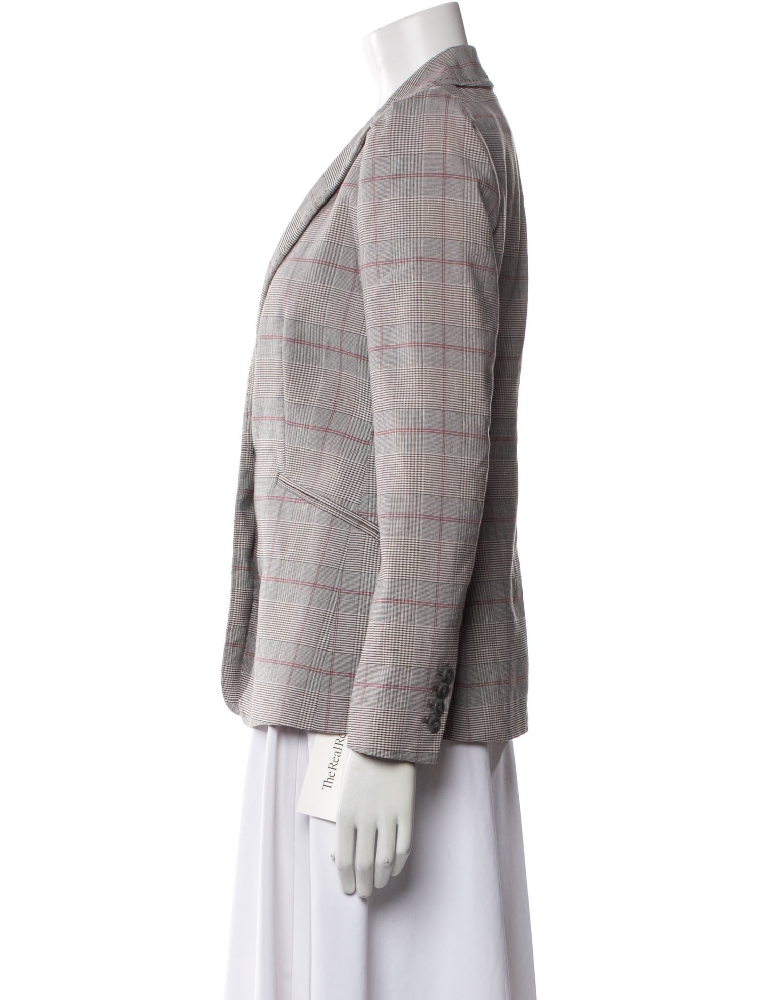 Tailored by Rebecca Taylor Plaid Print Blazer w/ Tags
