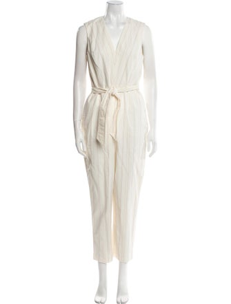 Tailored by Rebecca Taylor V-Neck Jumpsuit