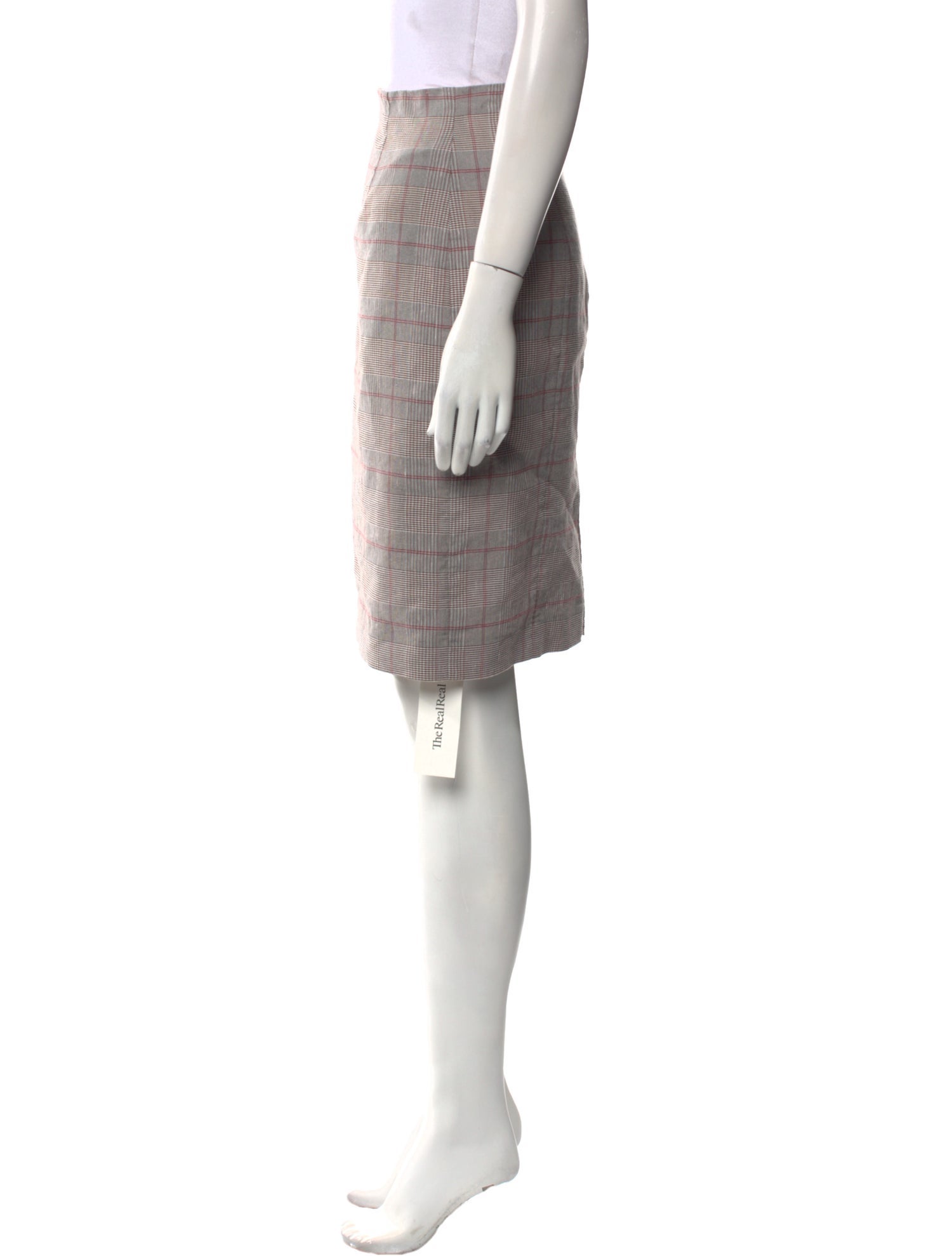 Tailored by Rebecca Taylor Plaid Print Knee-Length Skirt w/ Tags