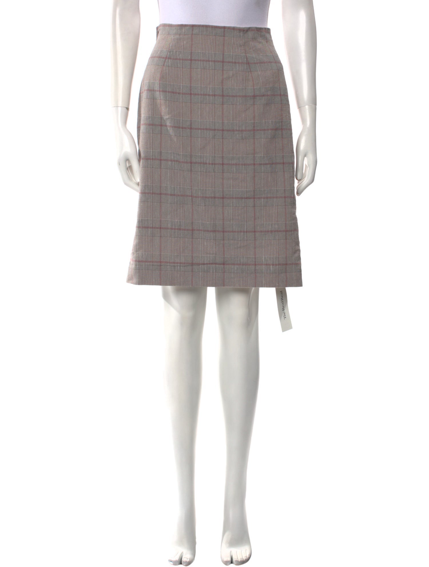 Tailored by Rebecca Taylor Plaid Print Knee-Length Skirt w/ Tags
