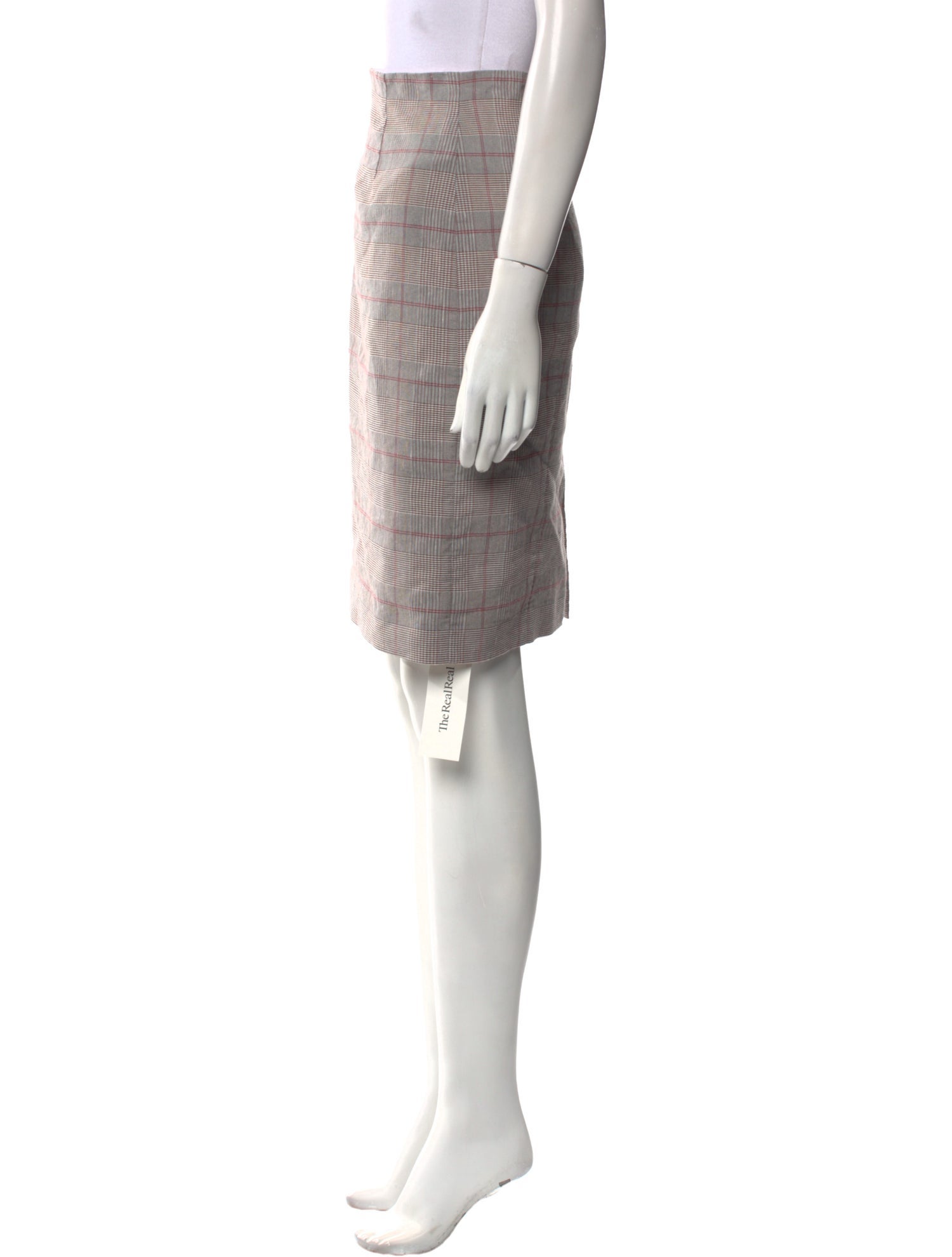 Tailored by Rebecca Taylor Plaid Print Knee-Length Skirt w/ Tags