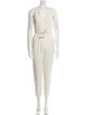 Tailored by Rebecca Taylor Plunge Neckline Jumpsuit