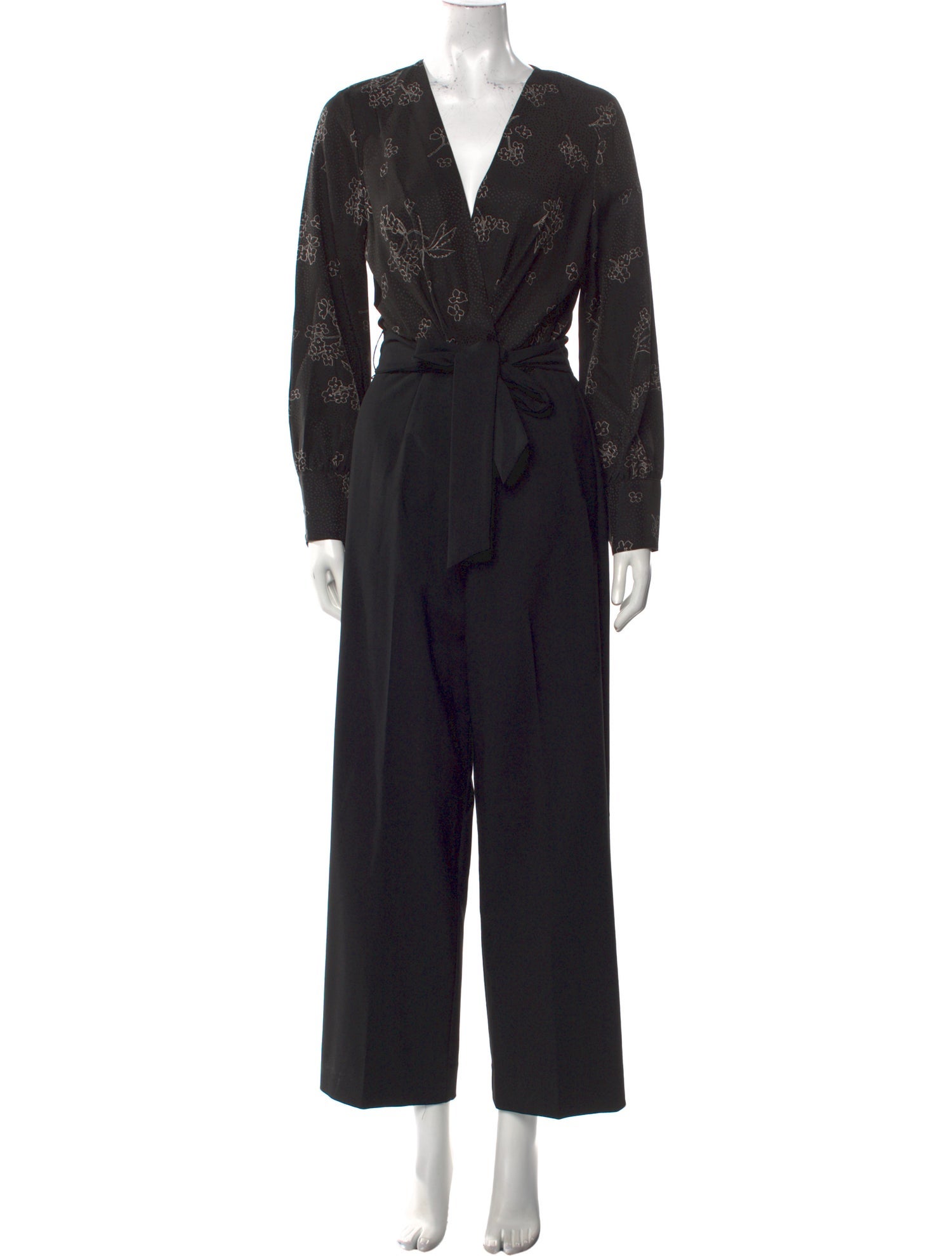 Tailored by Rebecca Taylor V-Neck Jumpsuit w/ Tags