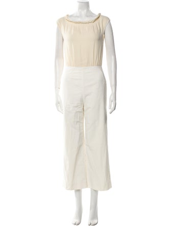 Tailored by Rebecca Taylor Scoop Neck Jumpsuit