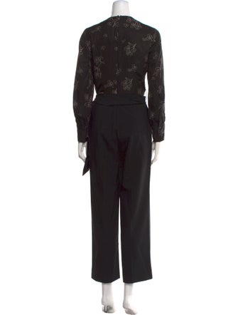 Tailored by Rebecca Taylor V-Neck Jumpsuit