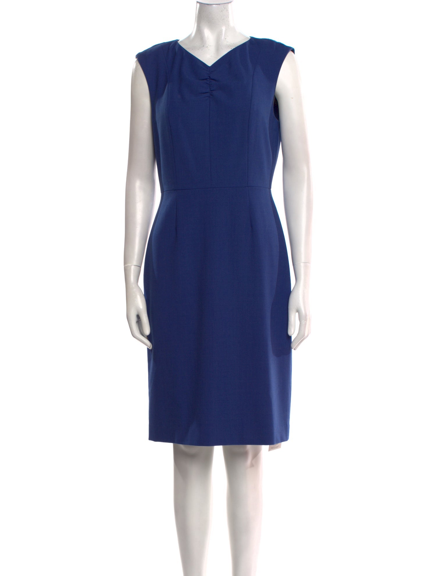 Tailored by Rebecca Taylor V-Neck Knee-Length Dress