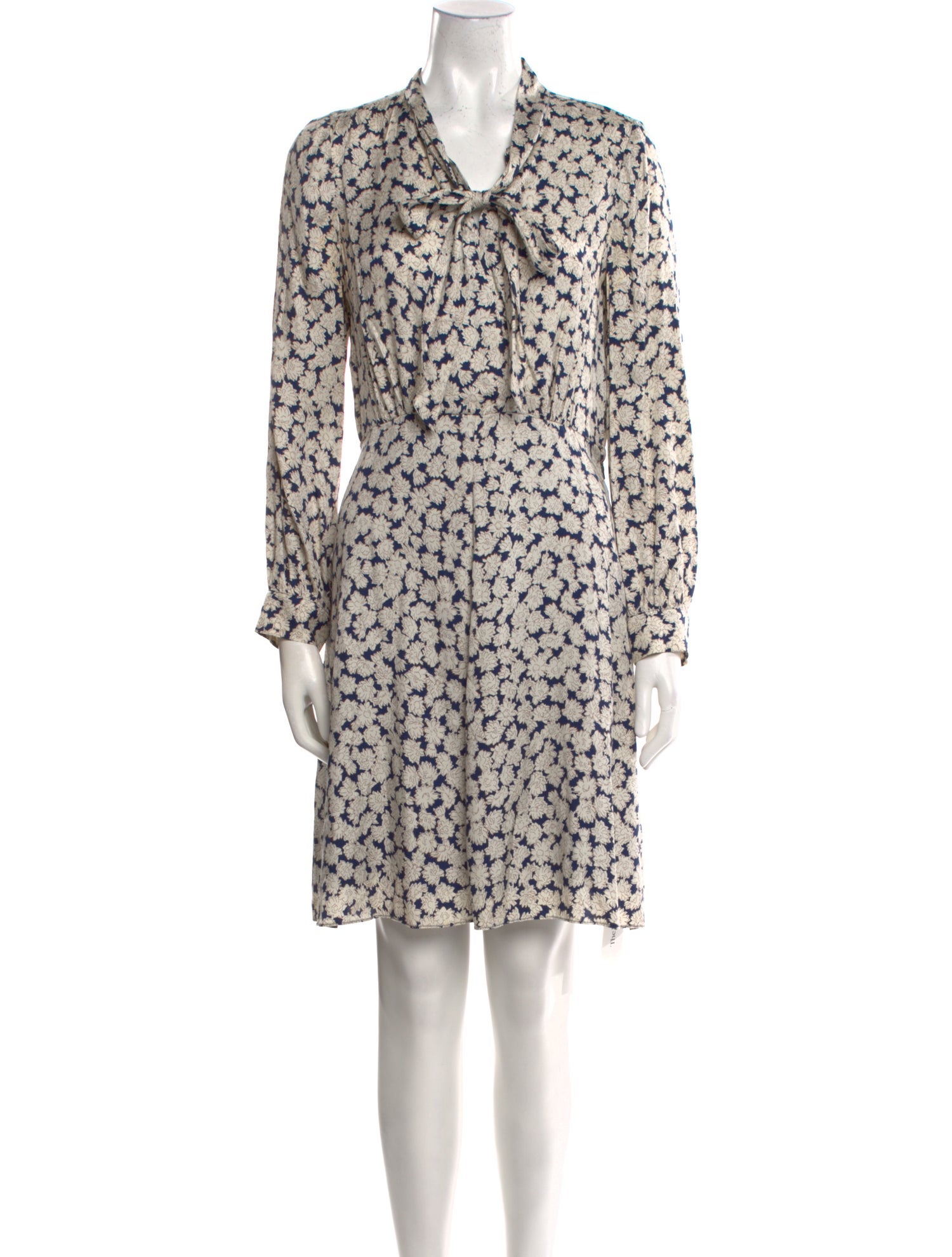 Tailored by Rebecca Taylor Floral Print Knee-Length Dress