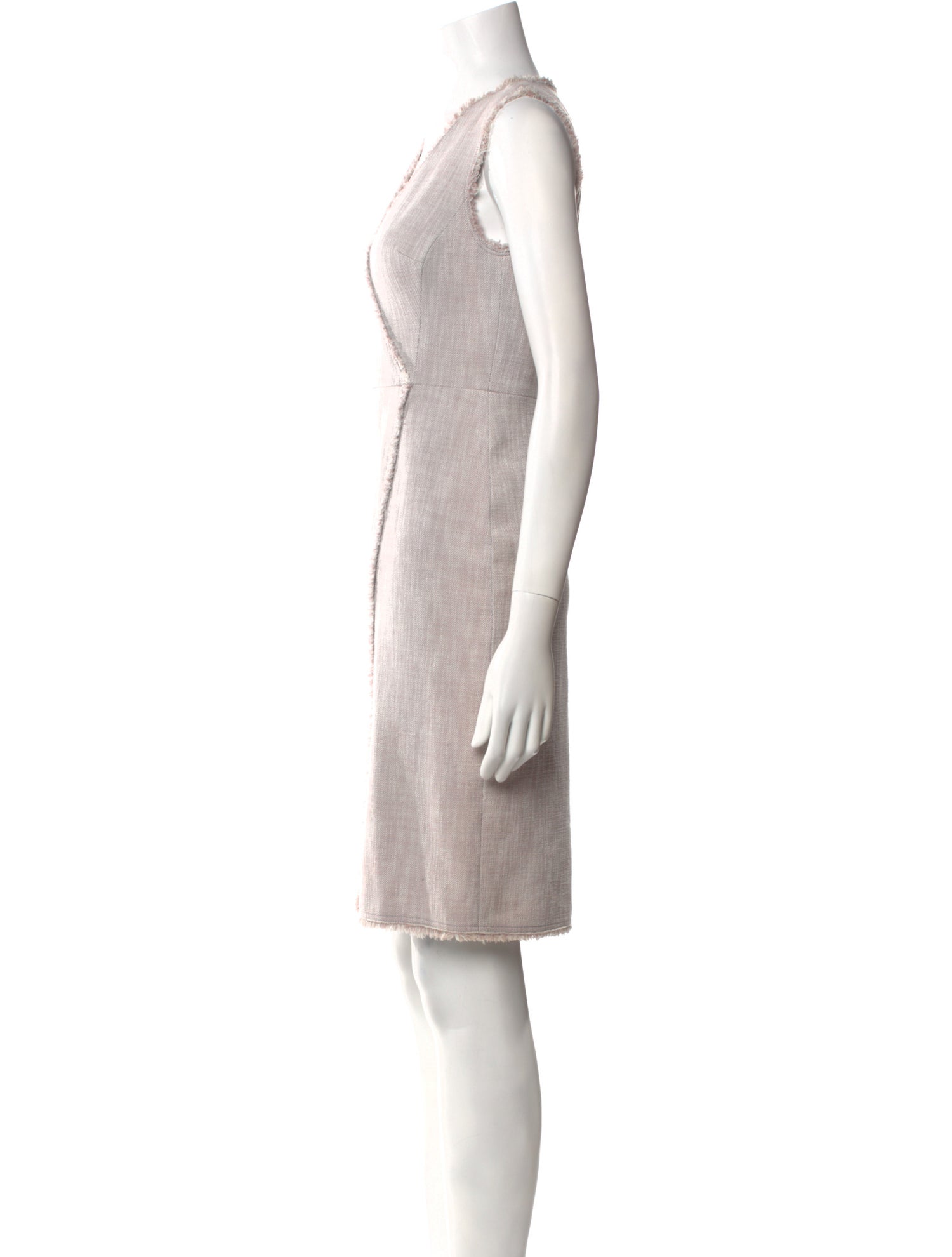 Tailored by Rebecca Taylor V-Neck Knee-Length Dress w/ Tags