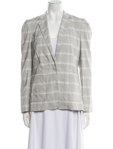 Tailored by Rebecca Taylor Jackets Plaid Print Blazer M