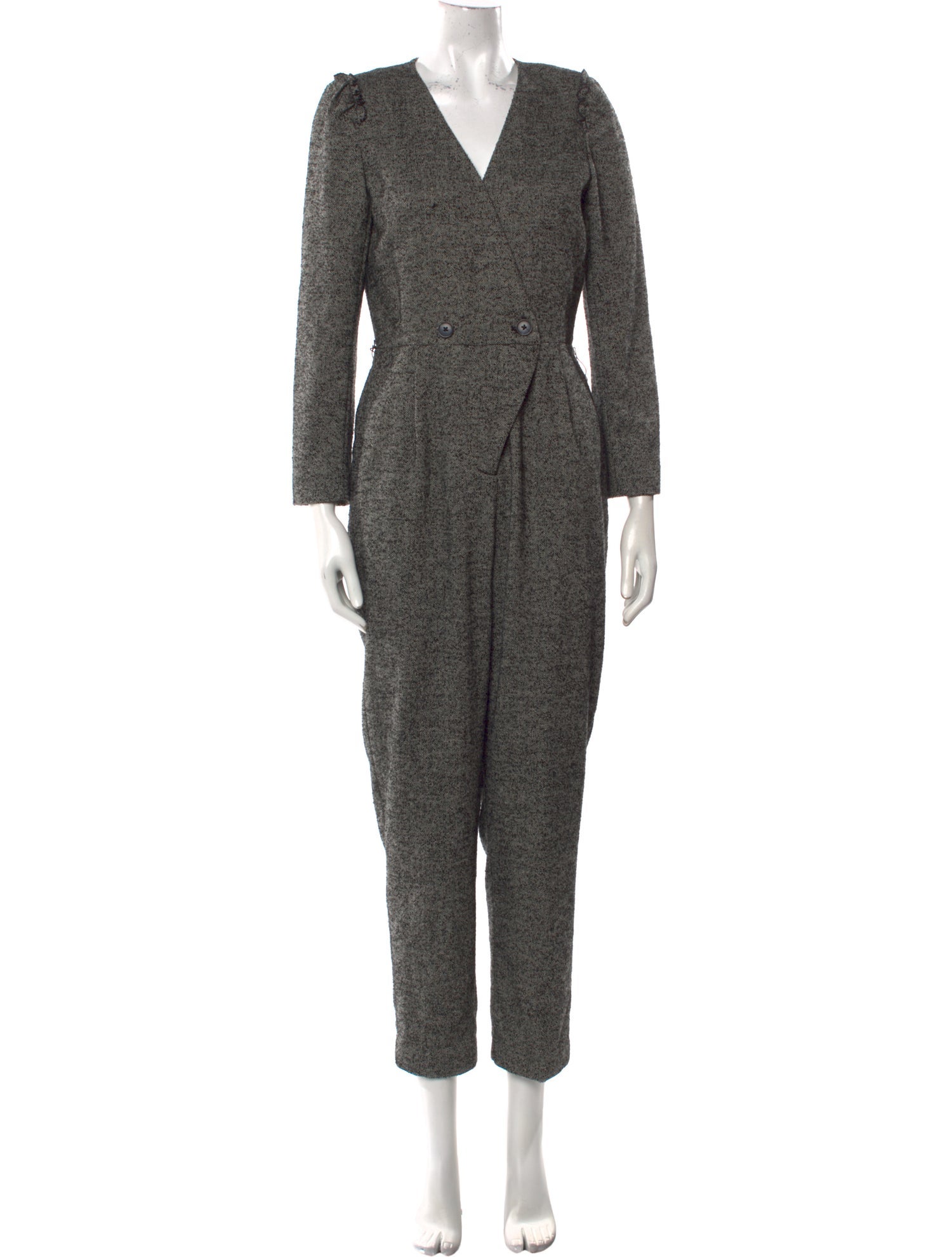 Tailored by Rebecca Taylor Printed V-Neck Jumpsuit w/ Tags