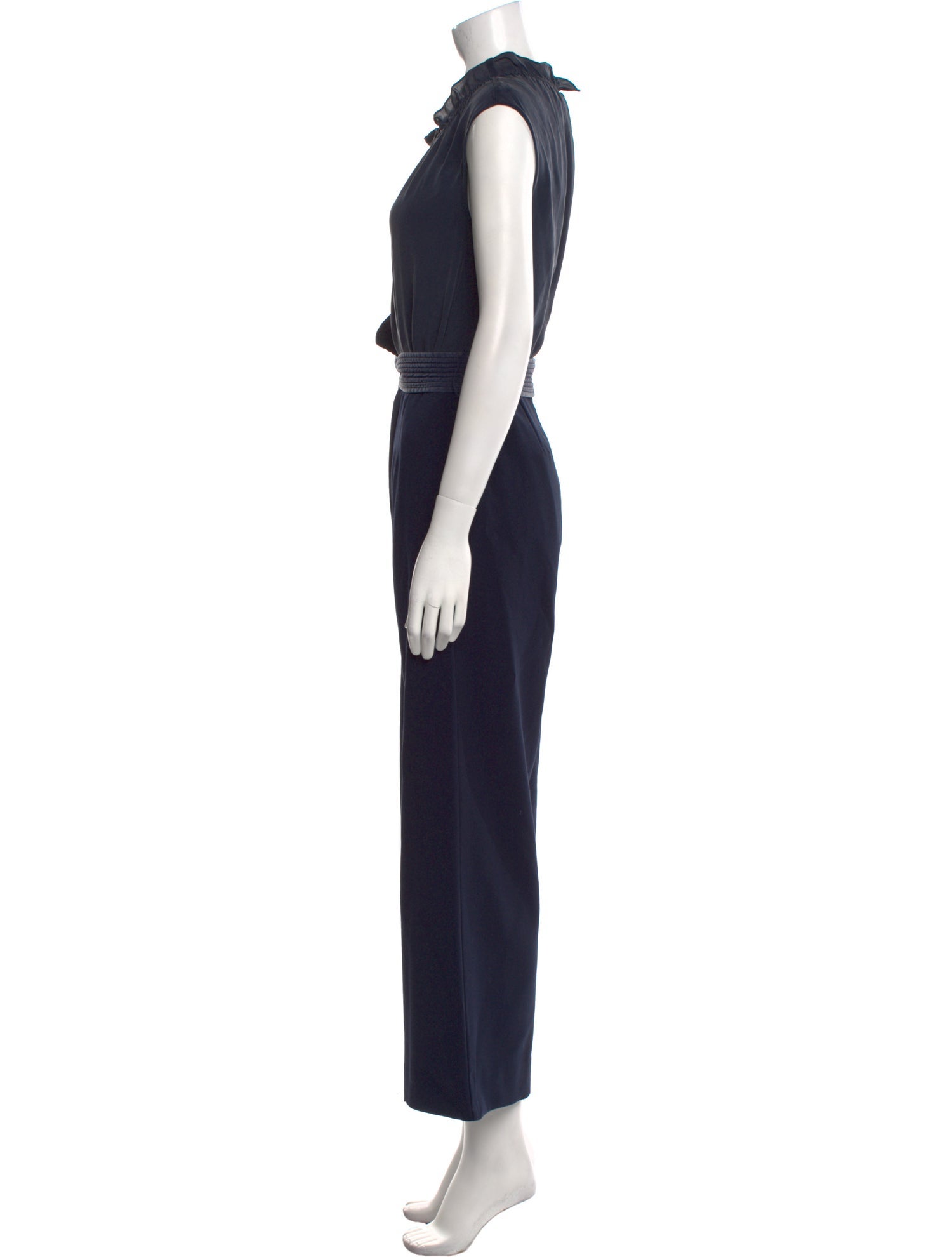 Tailored by Rebecca Taylor Cowl Neck Jumpsuit