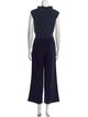 Tailored by Rebecca Taylor Cowl Neck Jumpsuit