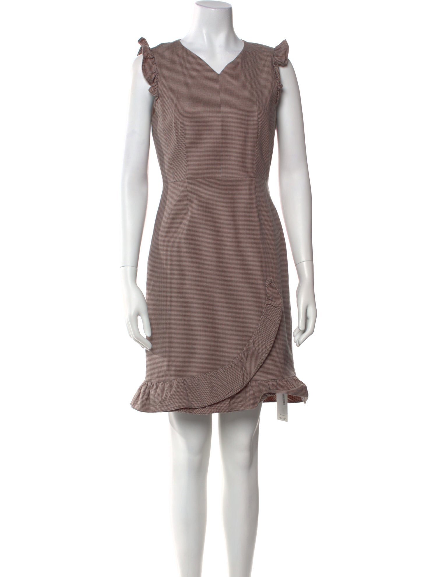 Tailored by Rebecca Taylor V-Neck Mini Dress