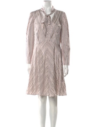 Tailored by Rebecca Taylor Striped Mini Dress