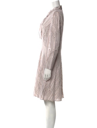 Tailored by Rebecca Taylor Striped Mini Dress