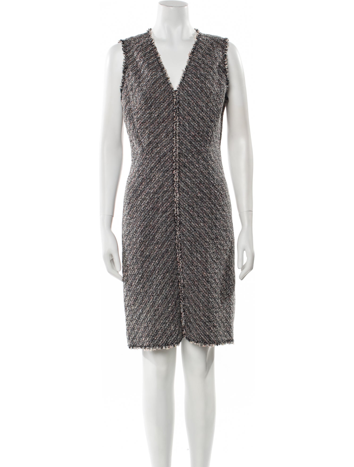 Tailored by Rebecca Taylor Printed Knee-Length Dress