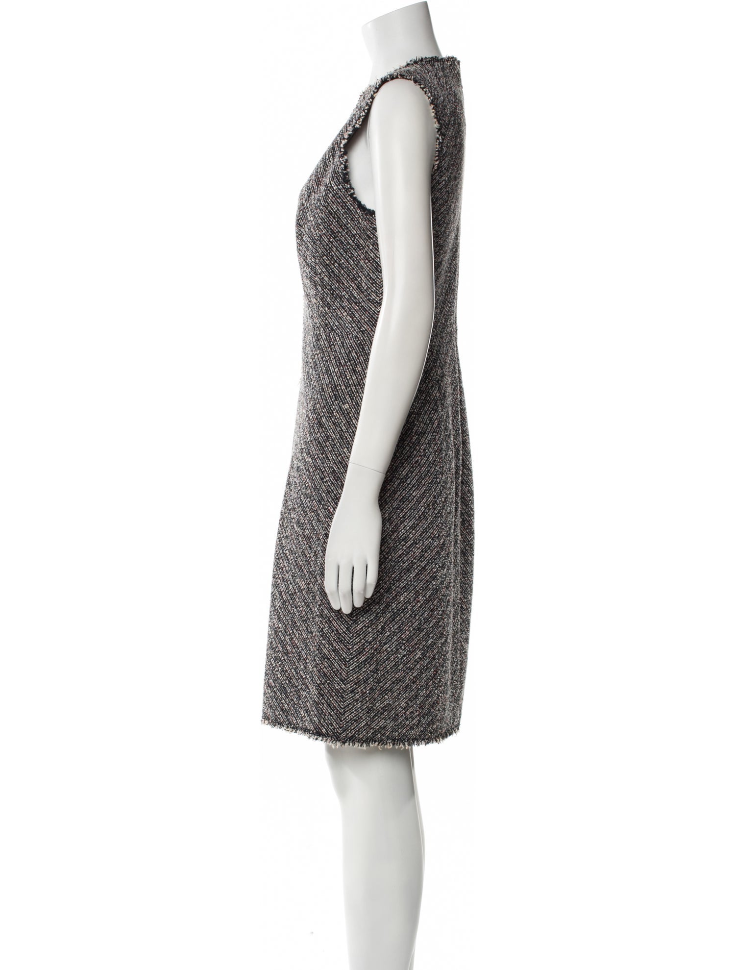 Tailored by Rebecca Taylor Printed Knee-Length Dress