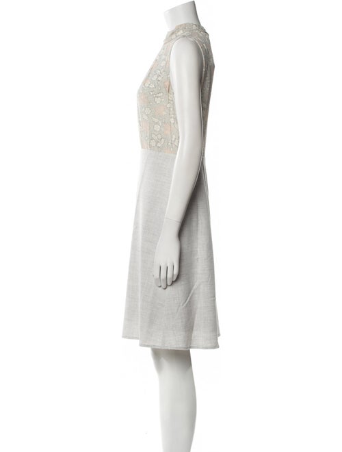 Tailored by Rebecca Taylor Silk Knee-Length Dress