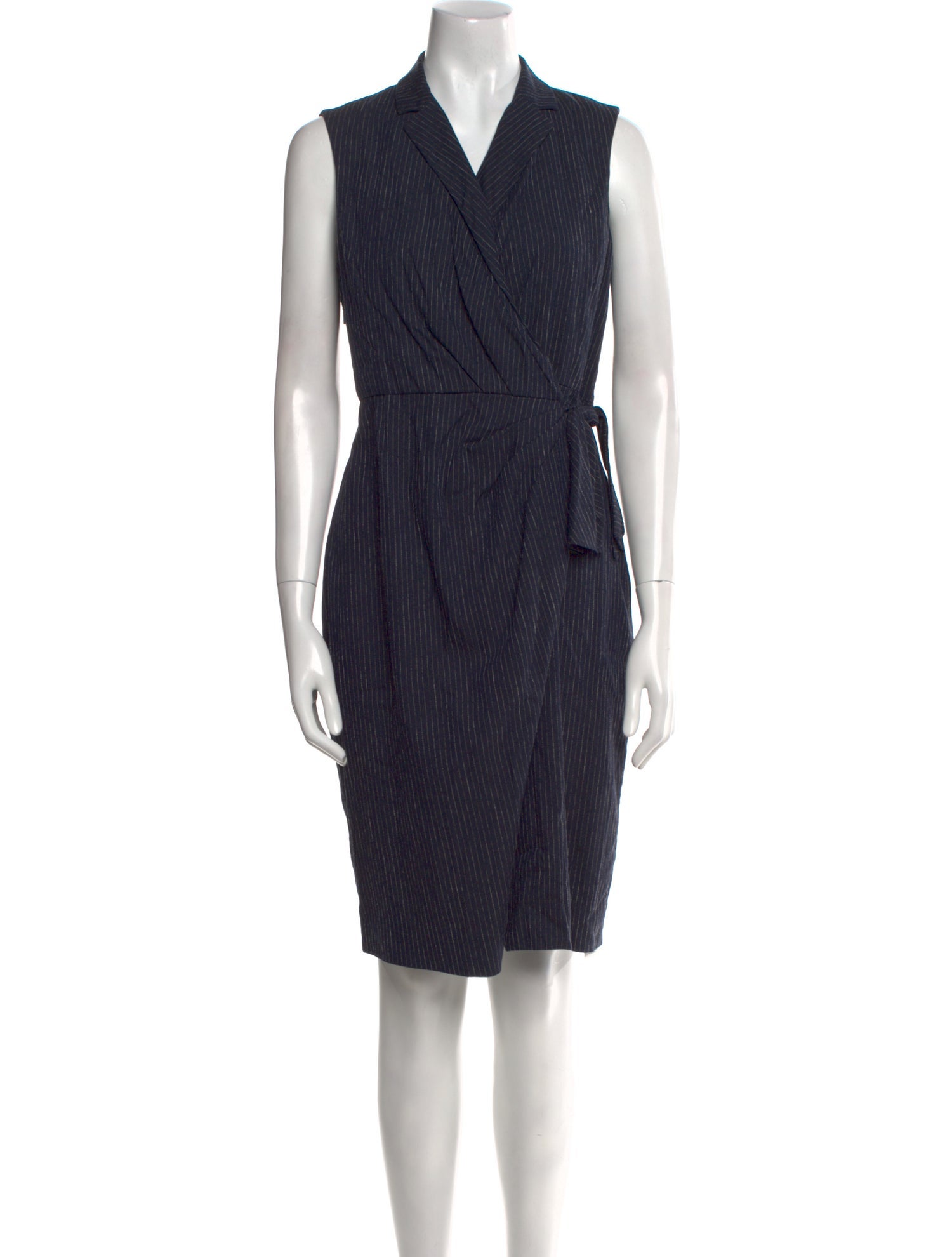 Tailored by Rebecca Taylor Striped Knee-Length Dress w/ Tags