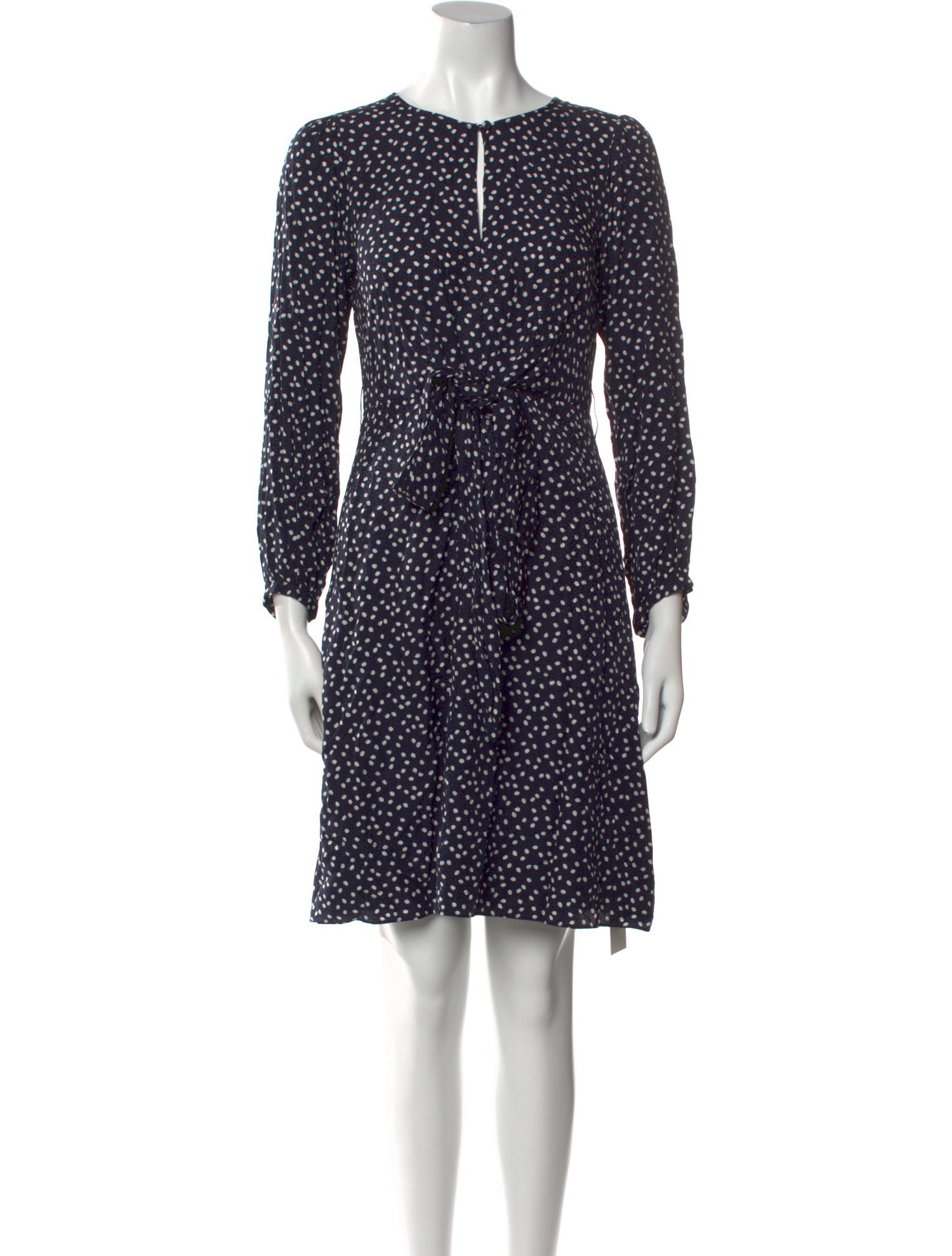 Tailored by Rebecca Taylor Polka Dot Print Mini Dress w/ Tags