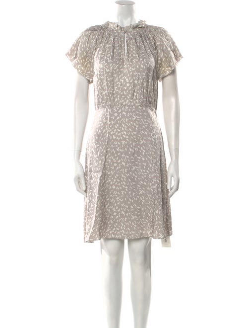 Tailored by Rebecca Taylor Animal Print Mini Dress