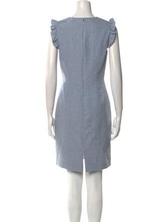 Tailored by Rebecca Taylor V-Neck Mini Dress