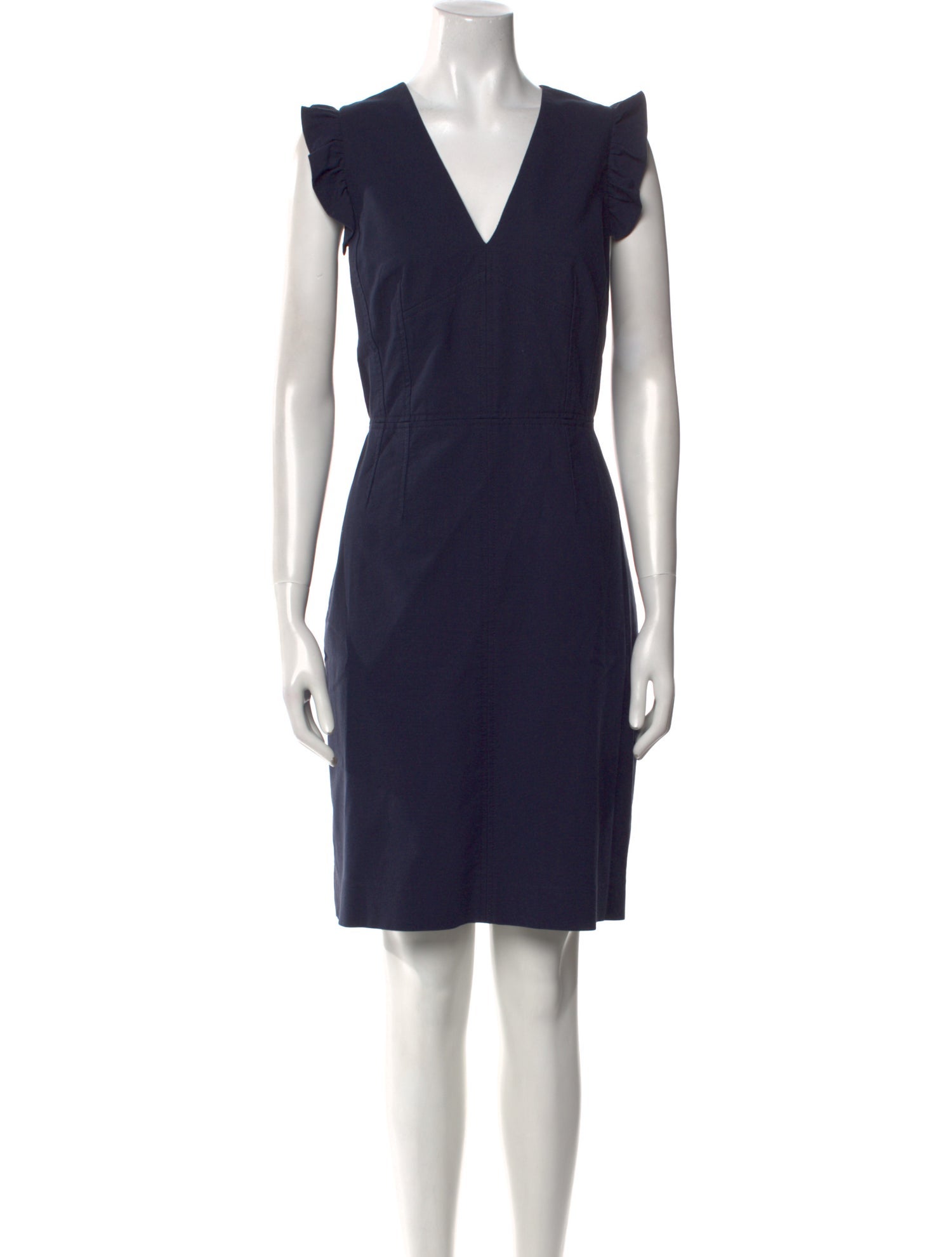 Tailored by Rebecca Taylor V-Neck Mini Dress