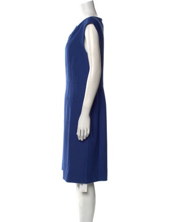 Tailored by Rebecca Taylor V-Neck Knee-Length Dress