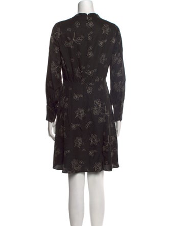 Tailored by Rebecca Taylor Floral Print Mini Dress