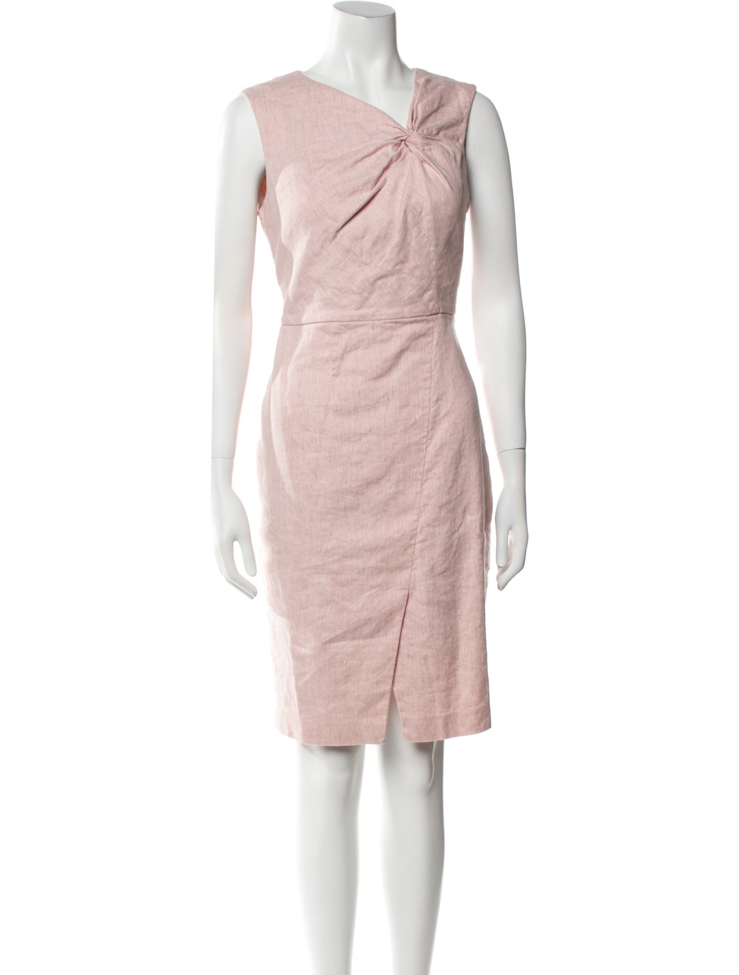 Tailored by Rebecca Taylor V-Neck Knee-Length Dress