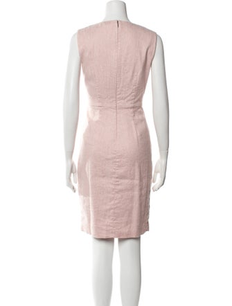 Tailored by Rebecca Taylor V-Neck Knee-Length Dress