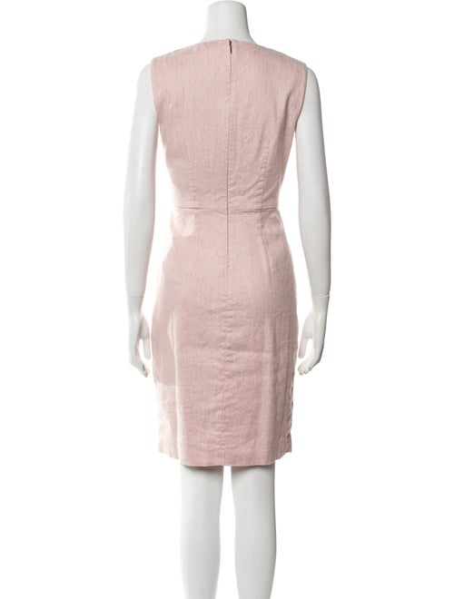 Tailored by Rebecca Taylor V-Neck Knee-Length Dress