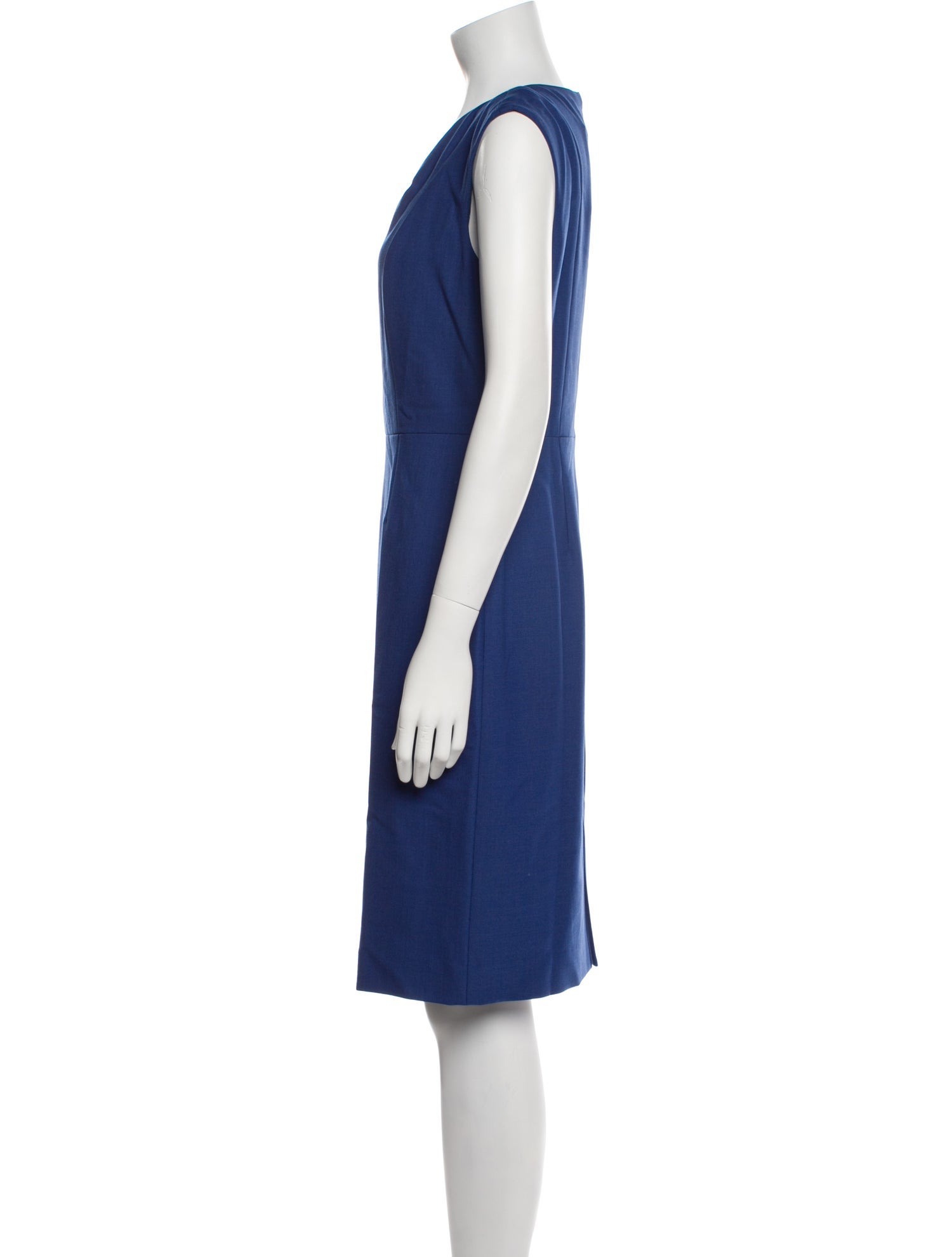 Tailored by Rebecca Taylor V-Neck Knee-Length Dress