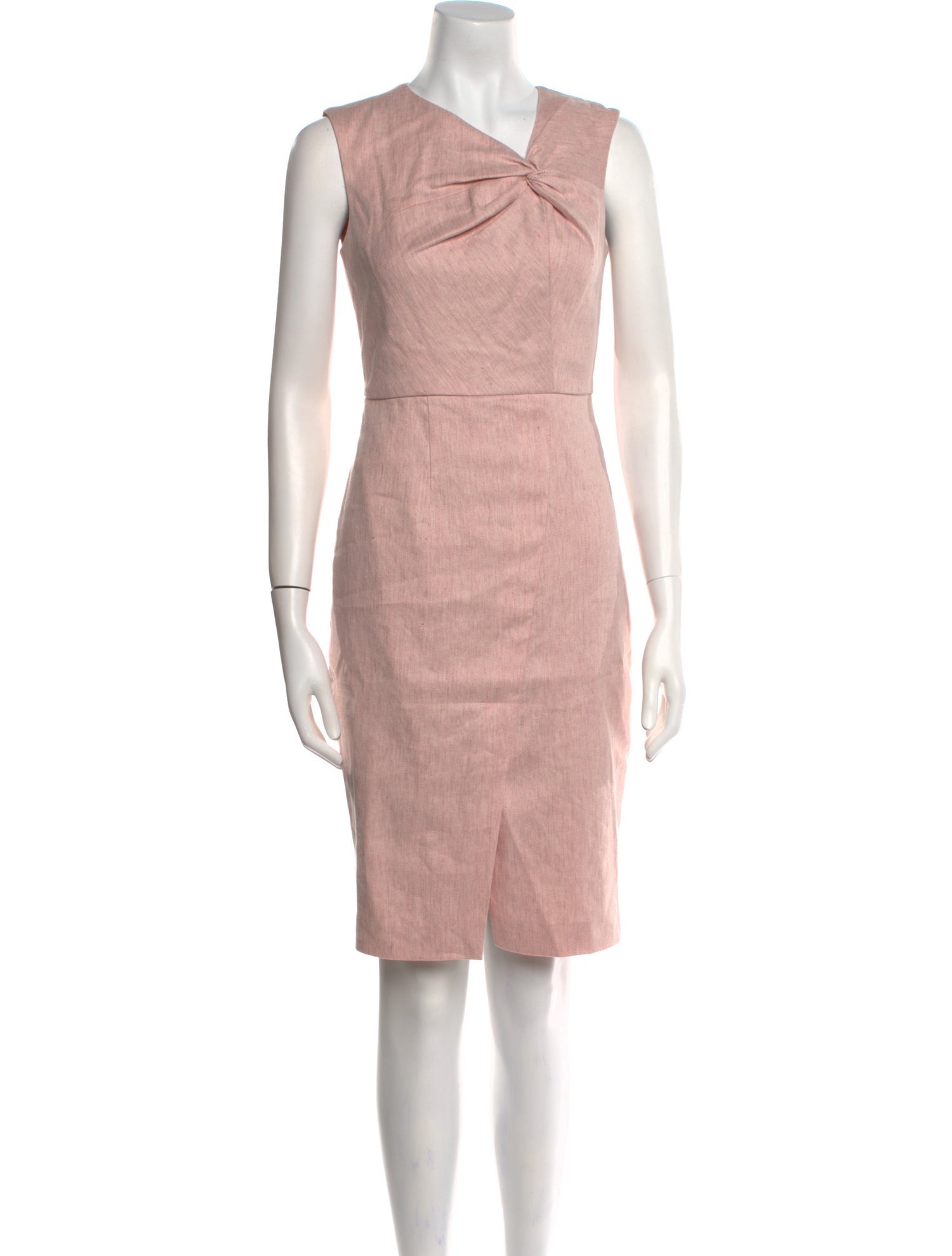 Tailored by Rebecca Taylor V-Neck Knee-Length Dress