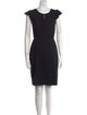 Tailored by Rebecca Taylor Scoop Neck Knee-Length Dress