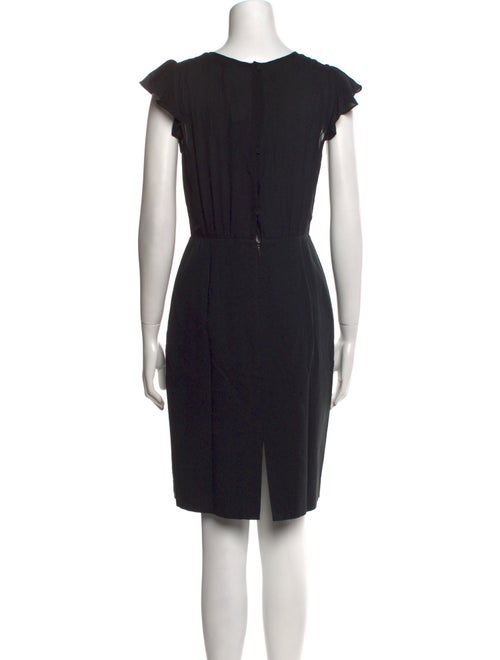 Tailored by Rebecca Taylor Scoop Neck Knee-Length Dress