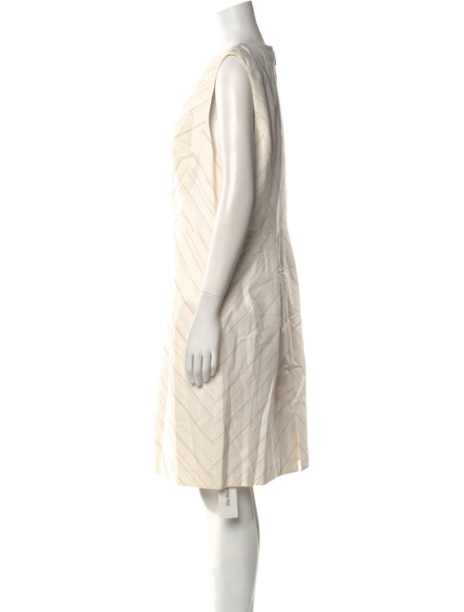 Tailored by Rebecca Taylor Striped Knee-Length Dress