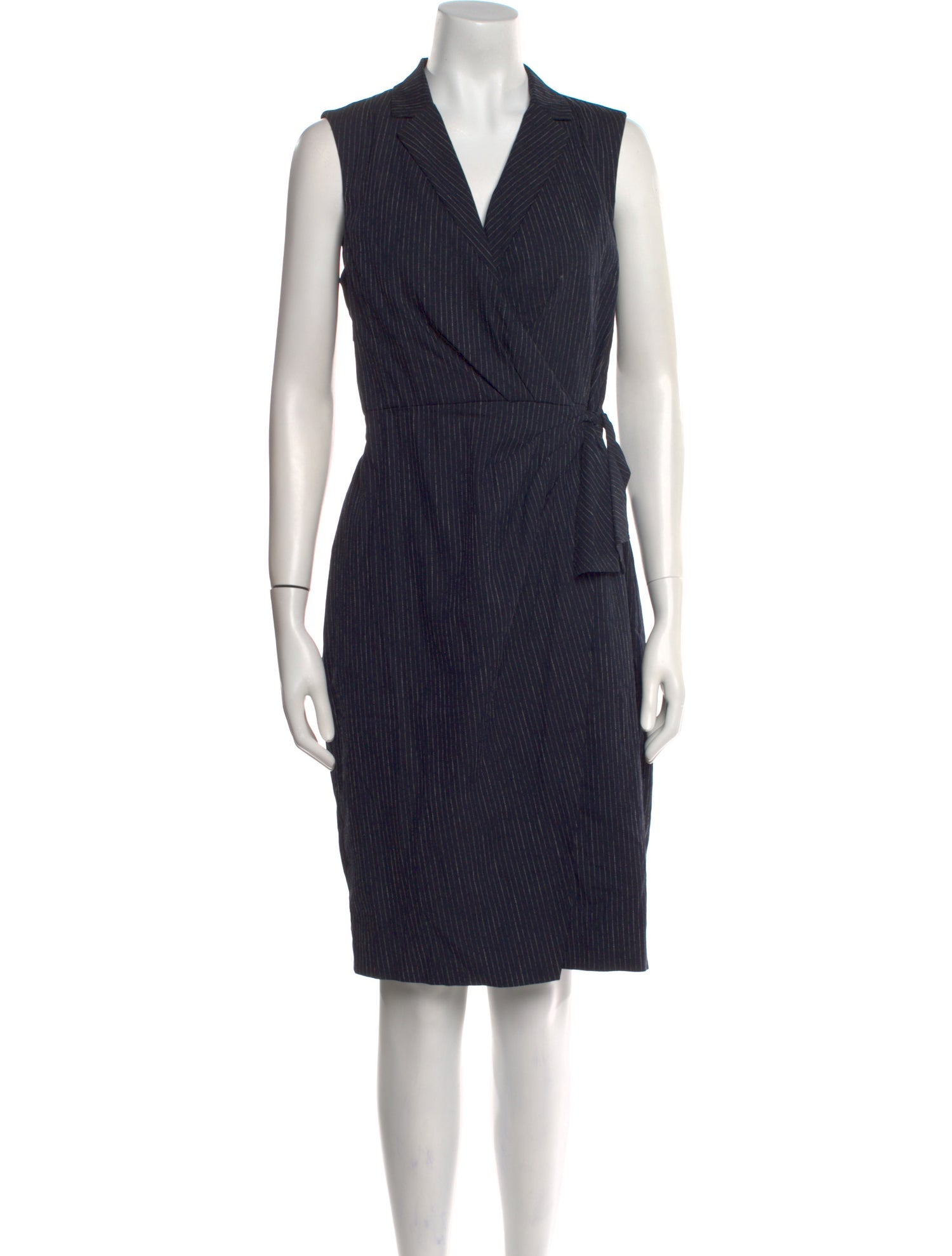 Tailored by Rebecca Taylor V-Neck Knee-Length Dress