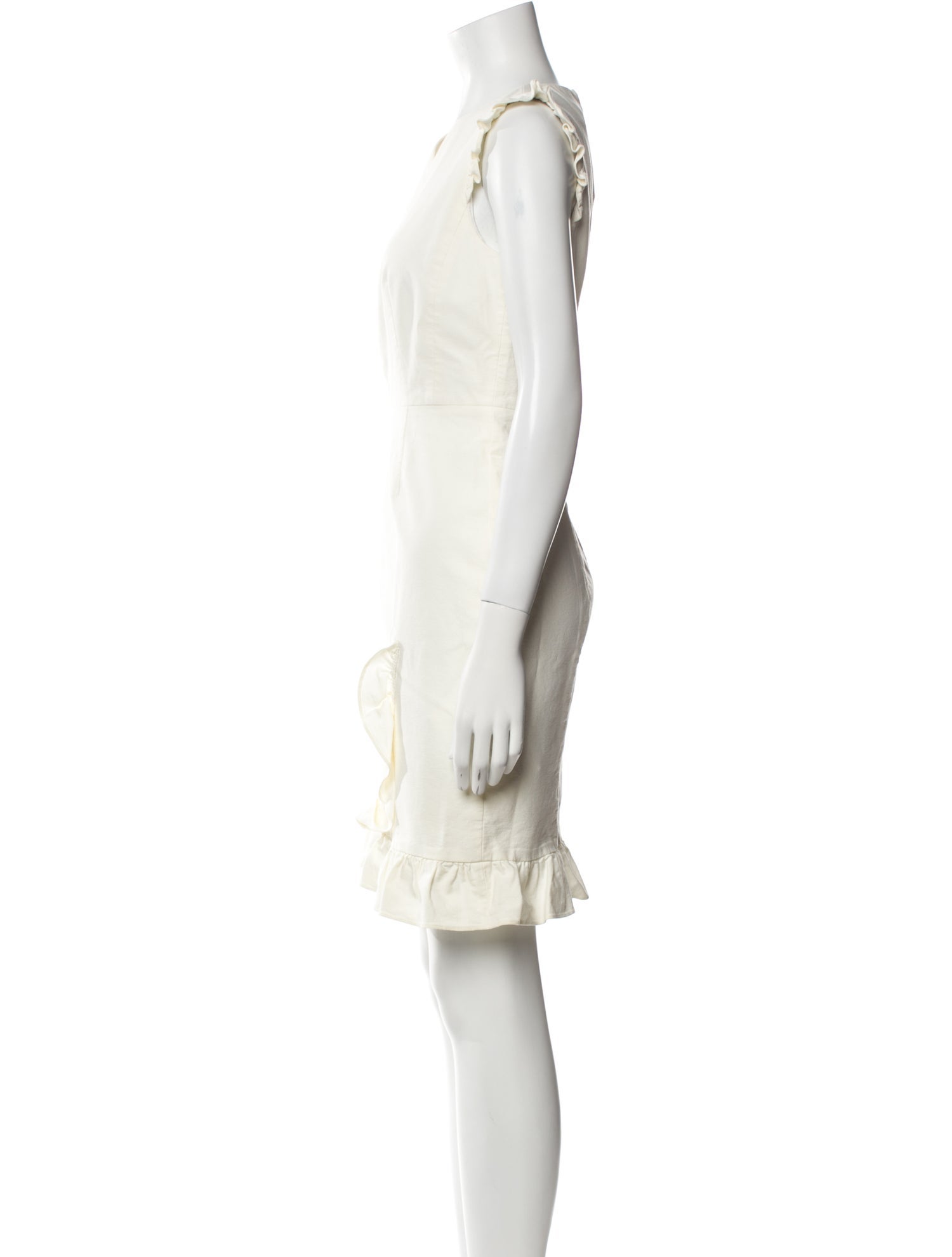 Tailored by Rebecca Taylor V-Neck Mini Dress