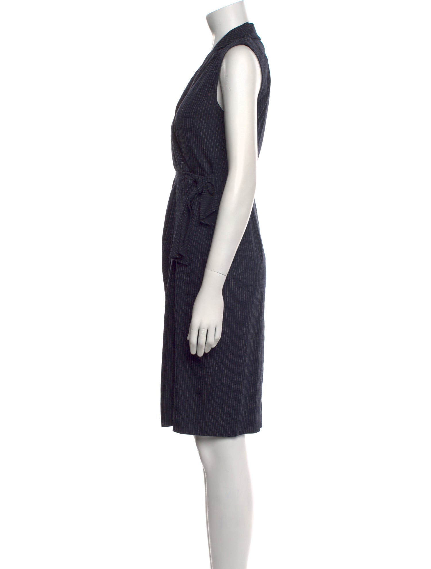 Tailored by Rebecca Taylor V-Neck Knee-Length Dress