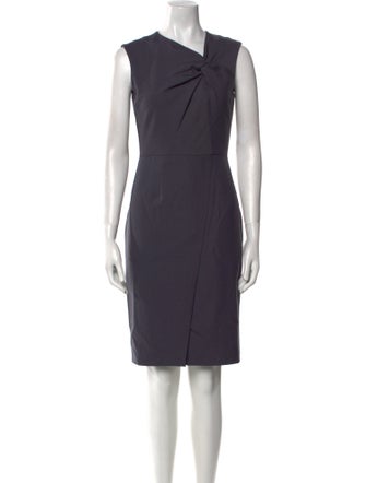 Tailored by Rebecca Taylor V-Neck Knee-Length Dress